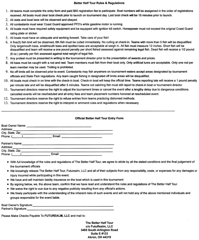 PLX Report 926 & 27 Ohio Game Fishing