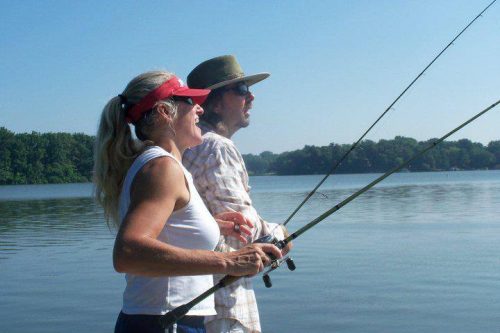 Bass Fishing Love Story