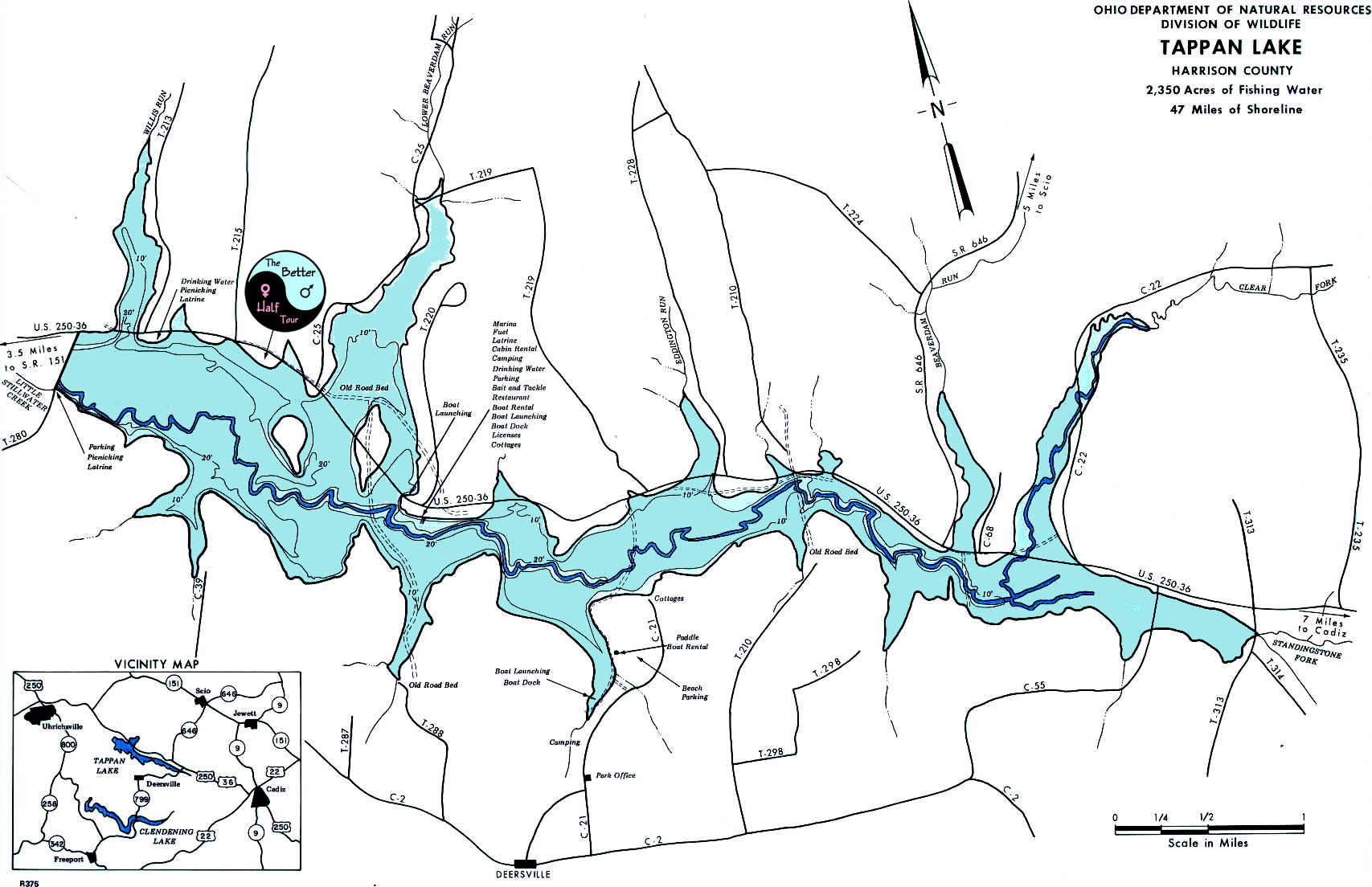 Tappan Lake Fishing Map 2020 Tappan Lake Tangle - Tappan Lake Oh - 080120 - The Better Half Tour