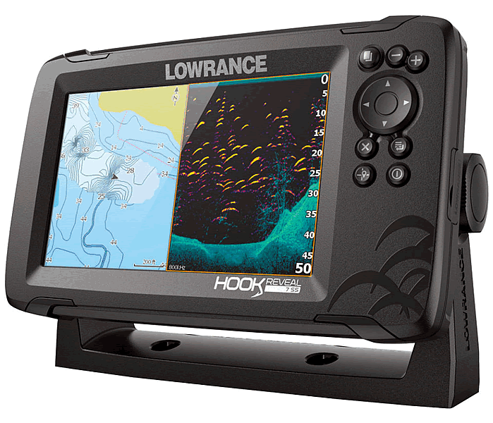 Lowrance Hook 7 Reveal SplitShot